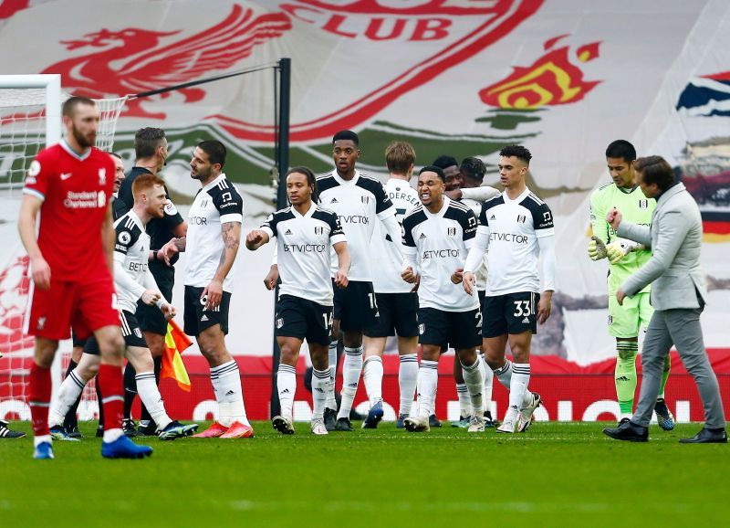 Fulham inflicted a sixth consecutive defeat at Anfield on Liverpool