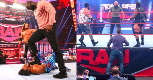 A crazy night on RAW