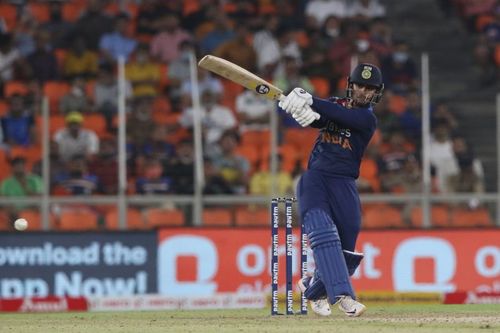 Ishan Kishan scored a half-century on his international debut