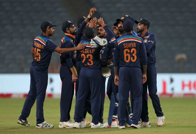 India won the first ODI by 66 runs.