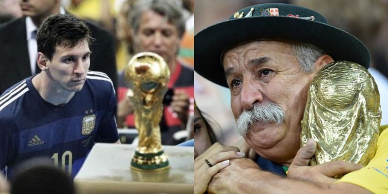 The 2014 World Cup produced some of the saddest footballing images of all time