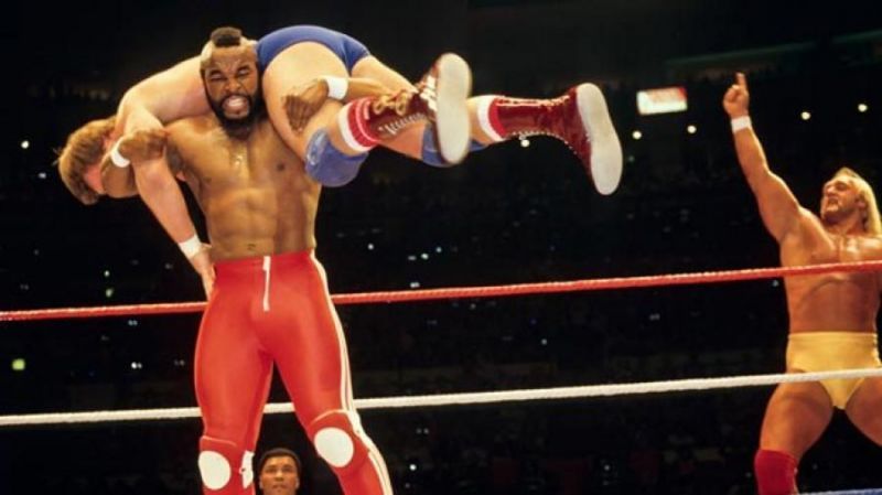 Mr. T and Hulk Hogan