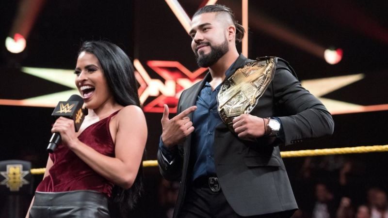 Zelina Vega and Andrade in NXT