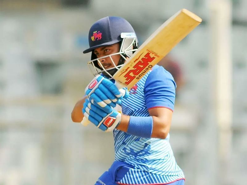 Prithvi Shaw hammered 73 off only 39 balls.