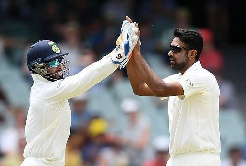 Rishabh Pant (L) and Ravichandran Ashwin.