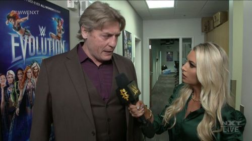 What will William Regal have to say this Wednesday night on WWE NXT?