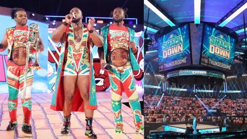 Xavier Woods, Big E, and Kofi Kingston