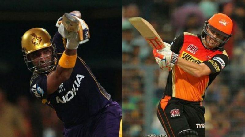 David Warner and Robin Uthappa