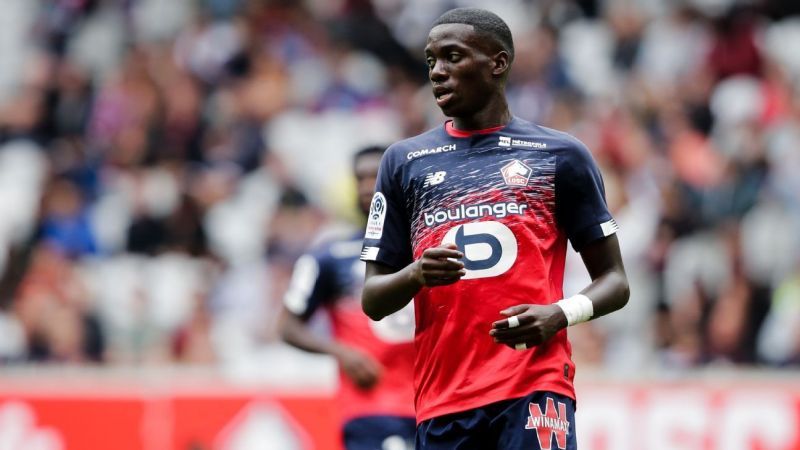 George Weah has made a mark with Lille this season.