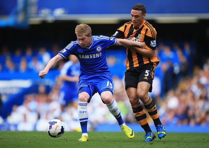 Kevin de Bruyne was not given adequate plaing time at Chelsea