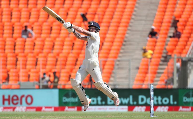 Ben Stokes scored his 24th fifty in Test cricket