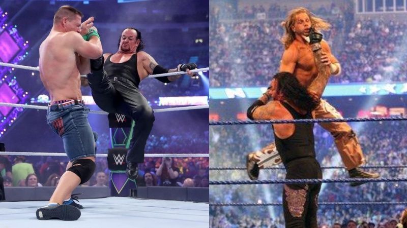 अंडरटेकर के Wrestlemania मैच