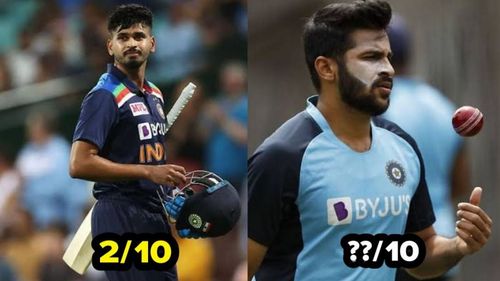 Shreyas Iyer had a forgettable day with the bat in the Vijay Hazare Trophy