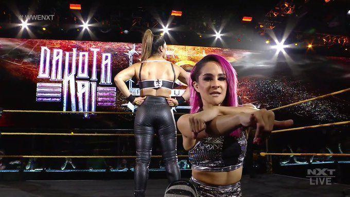 The first-ever NXT Women's Tag Team Champions kicked off the night