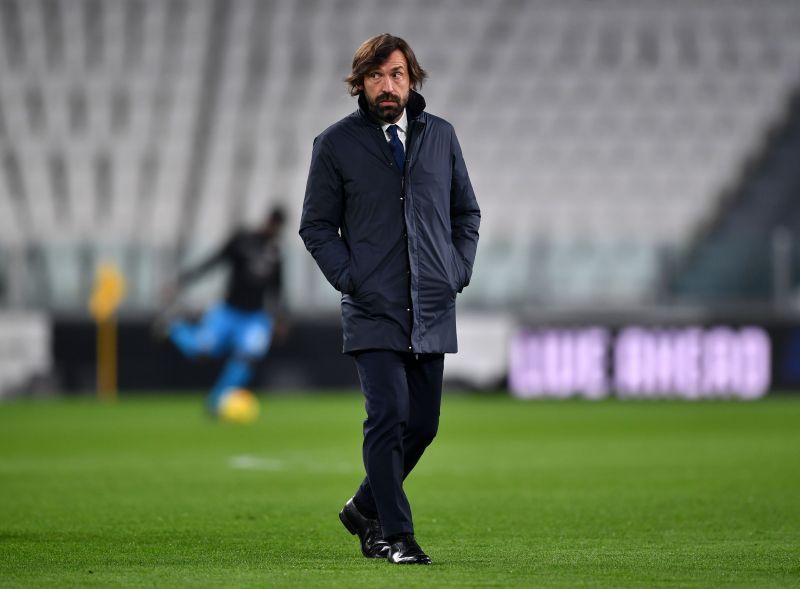 Juventus head coach Andrea Pirlo