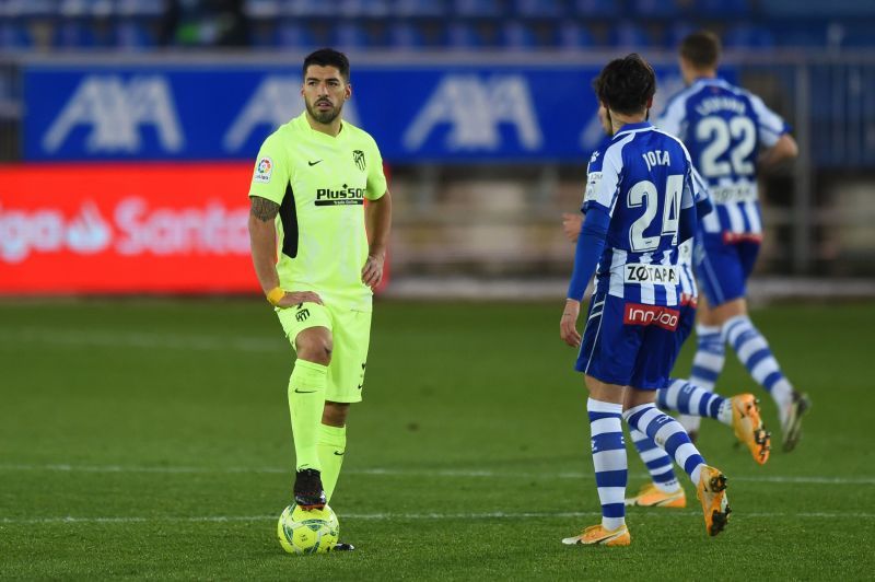 Atletico Madrid beat Alaves 2-1 in the reverse fixture