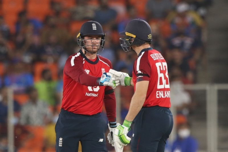 England openers Jason Roy (left) and Jos Buttler (right). Pic: ICC
