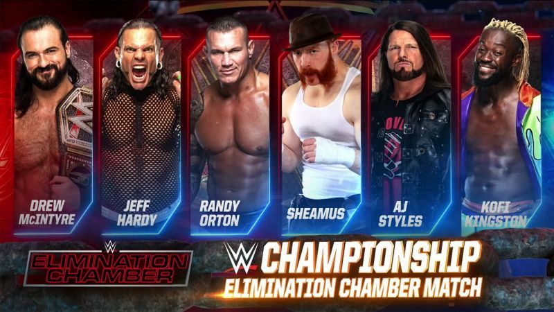 Jeff Hardy was featured in the WWE Championship Elimination Chamber match this year