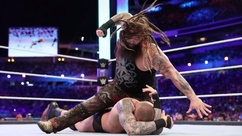 Bray Wyatt defended the WWE Championship against Randy Orton at WrestleMania 33
