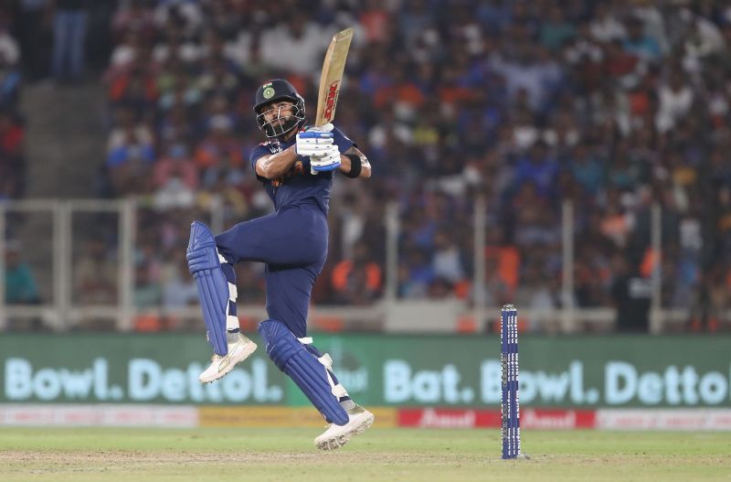Virat Kohli scored an unbeaten 73 in the second T20I against England