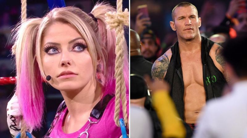 Alexa Bliss and Randy Orton