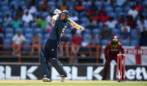 England's highest successful ODI run chase came against the West Indies in February 2019