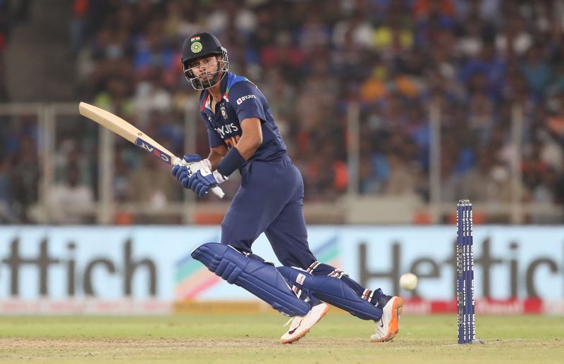 Shreyas Iyer has scored 121 runs in the series against England thus far