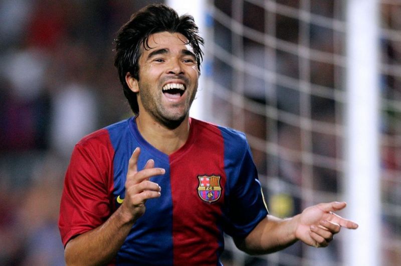 Deco played for Barcelona for four seasons.