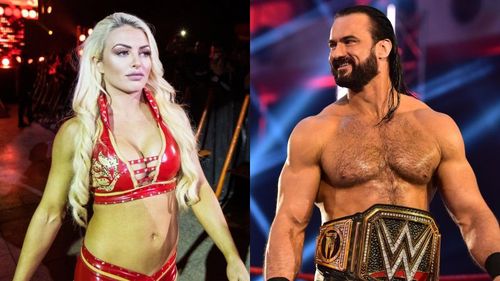 Mandy Rose and Drew McIntyre