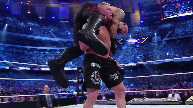 Brock Lesnar conquered The Undertaker&#039;s undefeated streak.