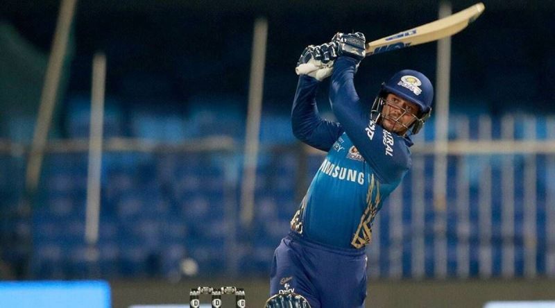 Quinton de Kock opened the batting in every IPL 2020 game for MI