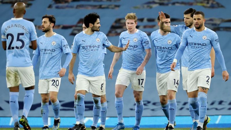 KDB (No.17) helped City to a 5-2 win over Southampton.