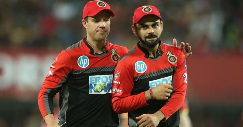 RCB stalwarts Virat Kohli and AB de Villiers reveal their new jersey for IPL 2021