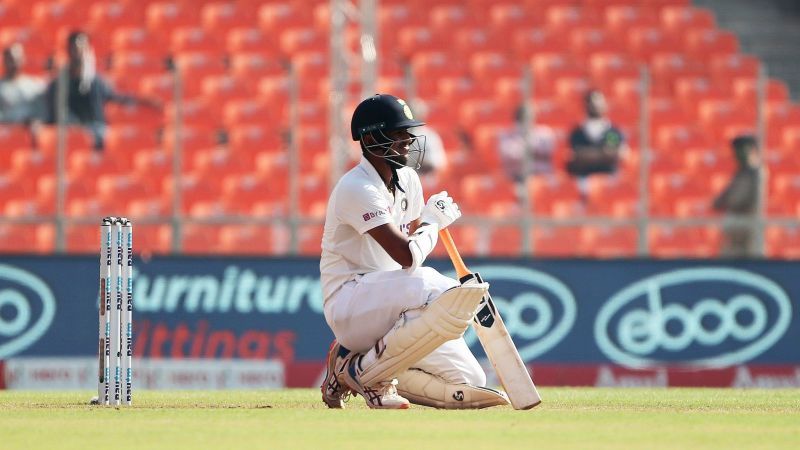 Washington Sundar, for the second time in the Test series, was left stranded close to a hundred
