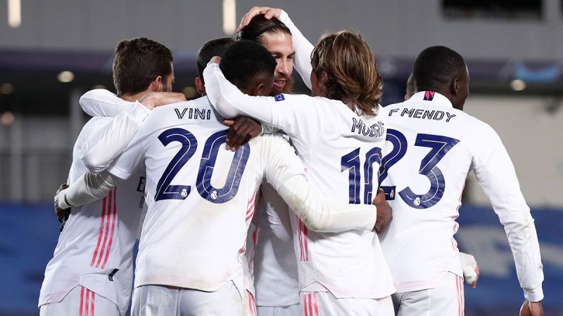 Real Madrid have advanced to the quarter-finals of the 2020-21 Champions League.