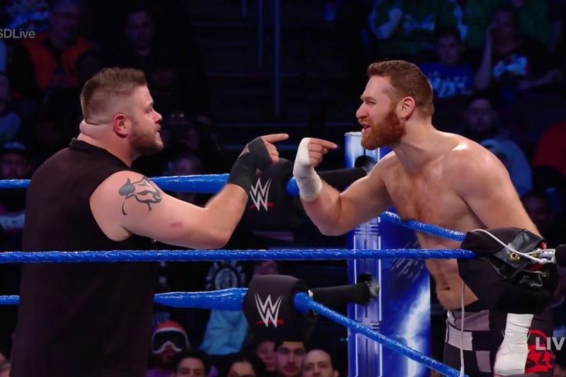 Kevin Owens and Sami Zayn in WWE