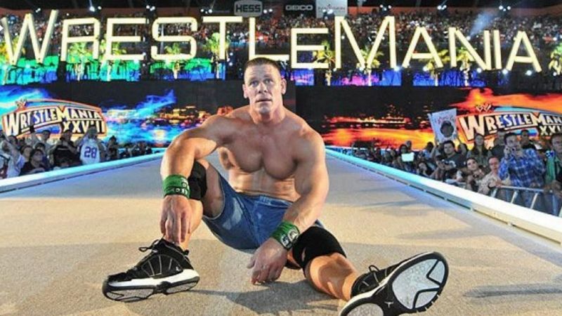 John Cena hasn't had a match since WrestleMania 36