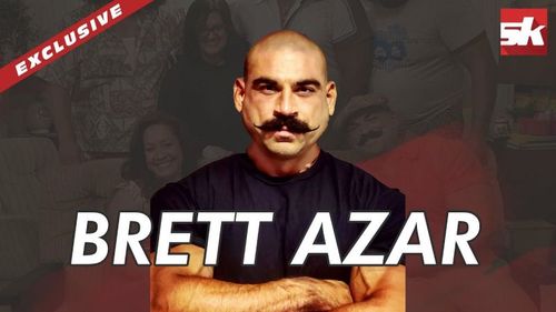 Brett Azar plays The Iron Sheik in Young Rock