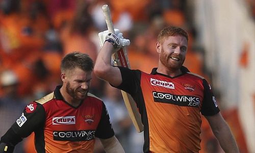 David Warner (left) and Jonny Bairstow (right)