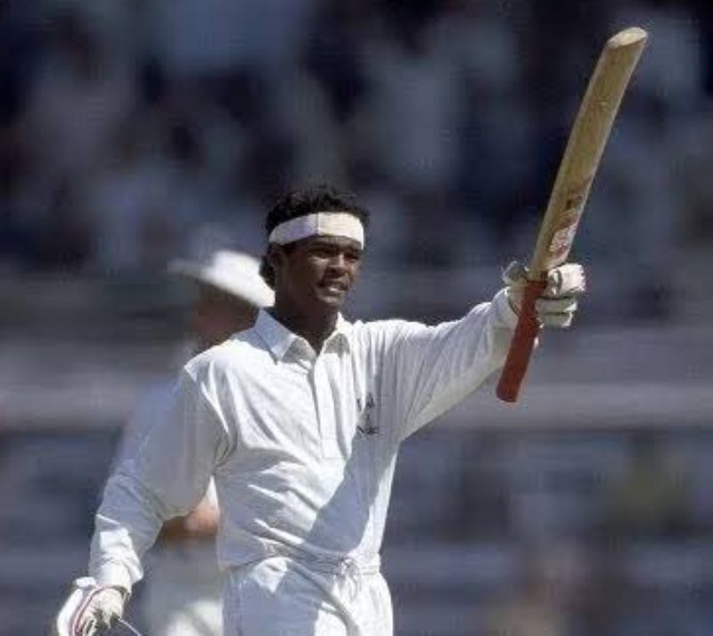 Vinod Kambli scored a hundred on his birthday in the India-England Jaipur ODI in 1993.
