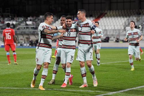 Portugal defeated Luxembourg 3-1