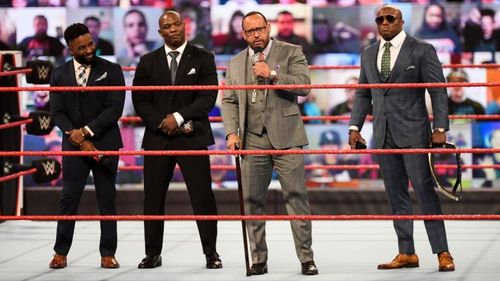 The Hurt Business broke up on RAW.