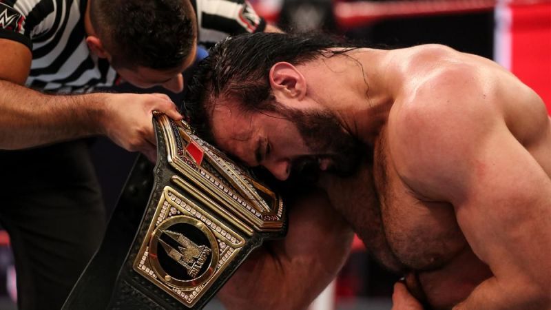 Drew McIntyre is bidding to become a three-time WWE Champion at WrestleMania 37