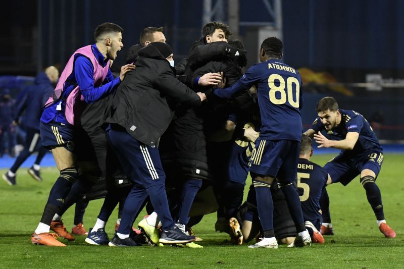 Dinamo Zagreb recovered from a two-goal deficit to dump Tottenham out of the Europa League.
