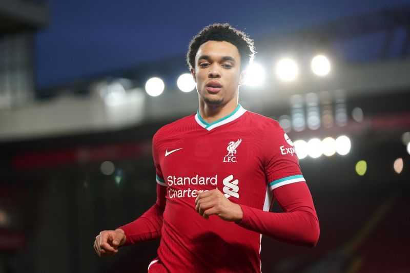 Trent Alexander-Arnold had struggled with Liverpool this season