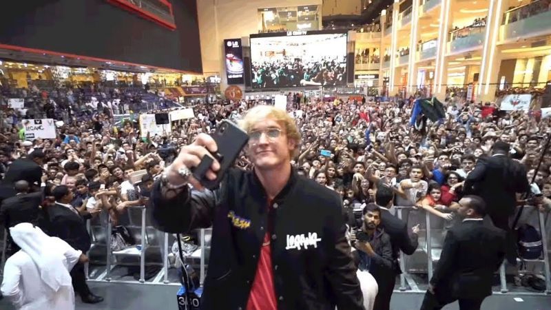 Logan Paul has millions of followers on a variety of social media platforms