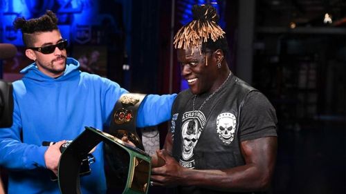 Bad Bunny and R-Truth