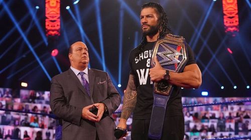 Roman Reigns and Heyman