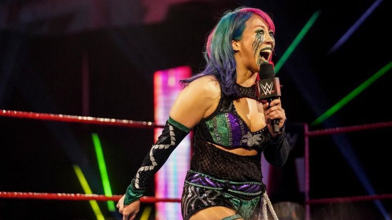 Asuka has been away from RAW for a few weeks