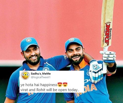 Rohit Sharma and Virat Kohli